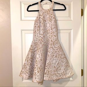 Mini A-Line Lace Dress